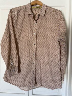 Rock Flower Paper button down blouse